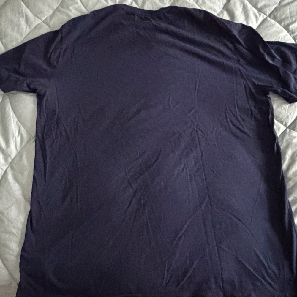 Polo by Ralph Lauren Polo Bear Big and Tall navy blue Tee - Picture 3 of 4